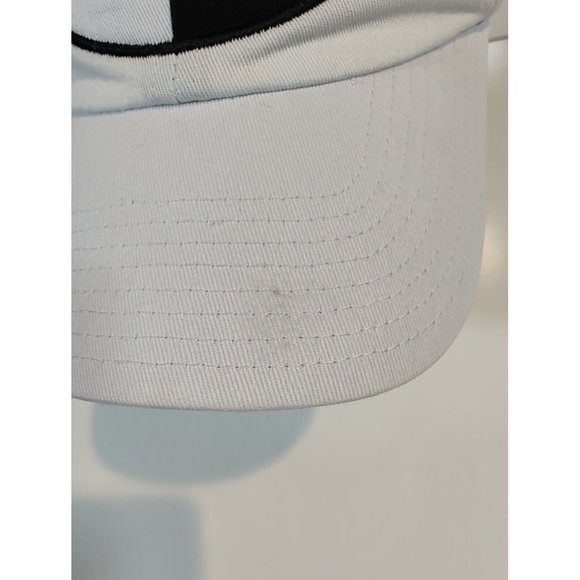 Awake NY White Baseball Hat Cap Adjustable Strap Yin/Yang Black White Logo - Picture 7 of 7